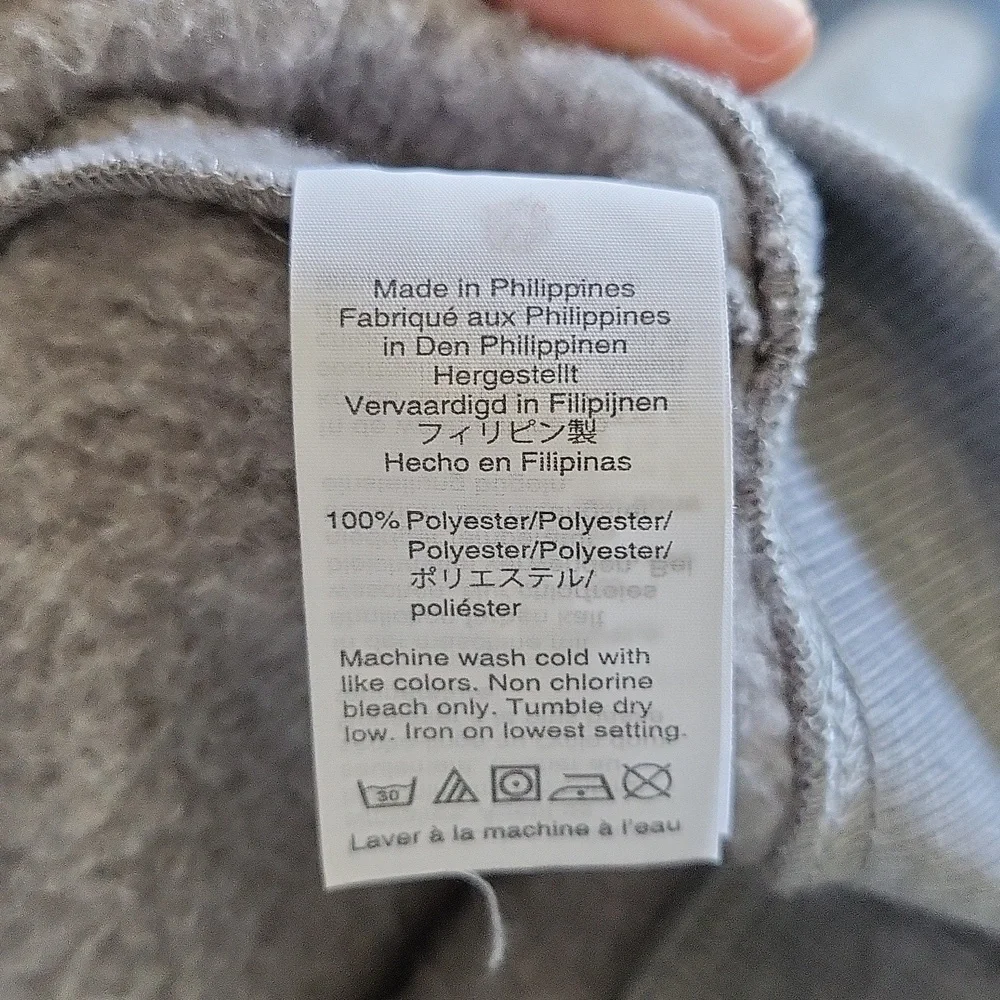 Crewcuts Light Gray Unisex Sweater Fleece Vest Sz3 - Picture 4 of 4